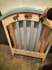Lettino bambino con materasso