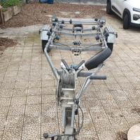 carrello rimorchio Ellebi per barca 750 Kg frenato