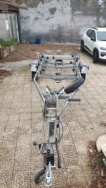 carrello rimorchio Ellebi per barca 750 Kg frenato