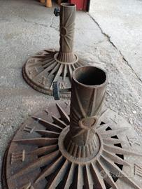 Basi in ghisa ombrelloni