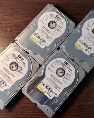 N.4 Hard Disk SATA WD2500JS 250GB 3,5"