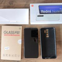 RedMe Note 8 Pro + Pellicola + Cover e Custodia