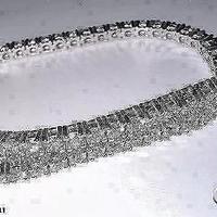 BRACCIALE TENNIS ORO 18kt. DIAMANTI NATURALI 3,00