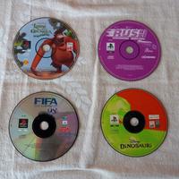 Lotto quattro giochi Playstation 1 Sony PAL
