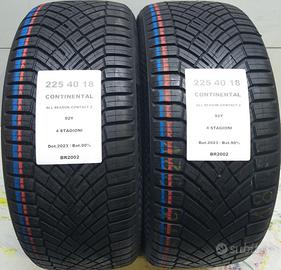 2 GOMME 225 40 18 CONTINENTAL BR2002