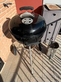 Barbecue Weber con accessori e termometro inkbird