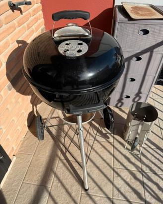 Barbecue Weber con accessori e termometro inkbird