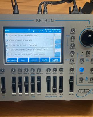 KETRON  MidjPro con borsa originale