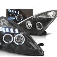 FARI PER TOYOTA CELICA T23 99-05 LED OCCHI ANGELI 