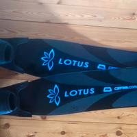 Pinne LOTUS da apnea in polimero