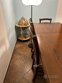 Tavolo in legno allungabile