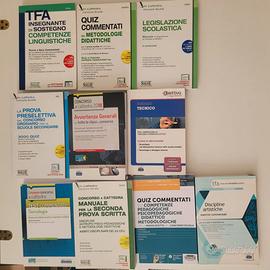 Concorso TFA sostegno e materia - manuali
