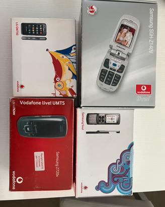 Cellulari vintage vodafone
