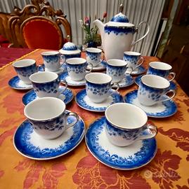 Servizio tazzine caffè in porcellana