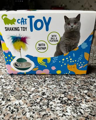 Giocattolo per gatti con erba gatta