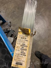 Bacchette acciaio saldatura cannello