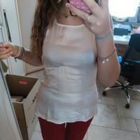 Canottiera intimissimi in seta bianca 🤍