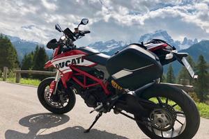 Borse laterali Givi + telaio Hypermotard