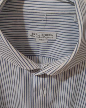 Camicia  a righe cotone