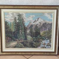 Quadro - Paesaggio di montagna
