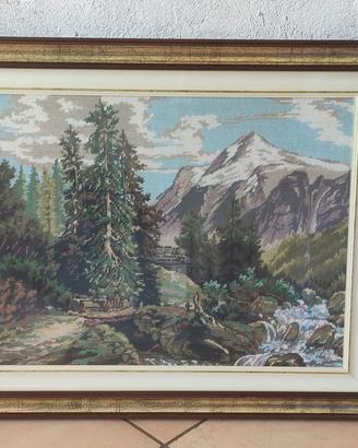 Quadro - Paesaggio di montagna