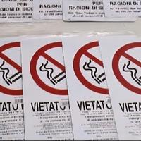 cartelli vietato fumare 