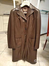 ECCELLENZE ITALIANE. DONNA TG. 44 CAPO IN PELLE