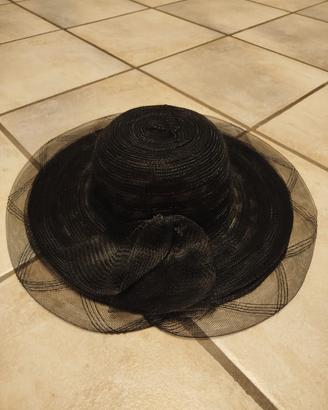 cappello nero tg. unica