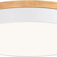 Plafoniera Led Legno Bluetooth 30 Cm Dimmerabile