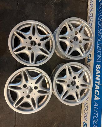 4 cerchi in lega smart fortwo anno 2000 - R15