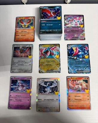 Lotto 121 carte Pokémon 30th Celebration