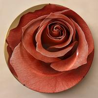 Piatto Roberto Cavalli Dark Lady Ed. Rosa Rossa