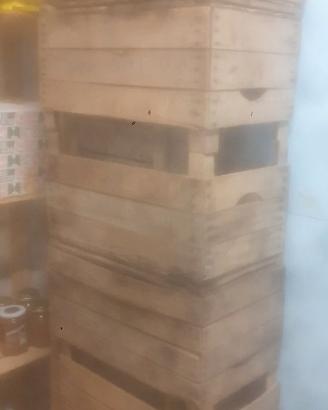 Cassette in legno per patate