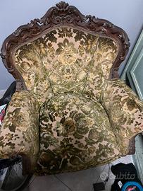 Sedia trono  barocco