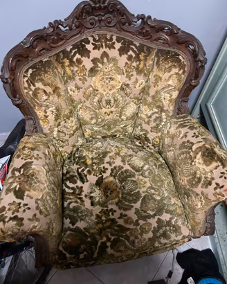 Sedia trono  barocco