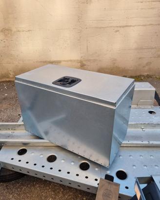 Cassa Baule Porta Attrezzi per Rimorchio