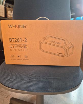 w-king bt261-2 altoparlanti bluetooth cassa audio