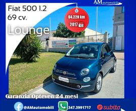 Fiat 500 1.2 69 cv. Lounge *64.220 km*GAR. 24 MESI