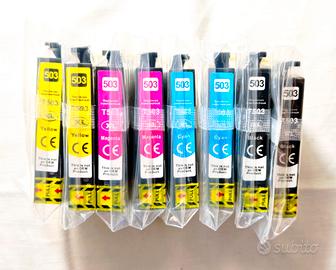 8 Cartucce 503XL per Epson 