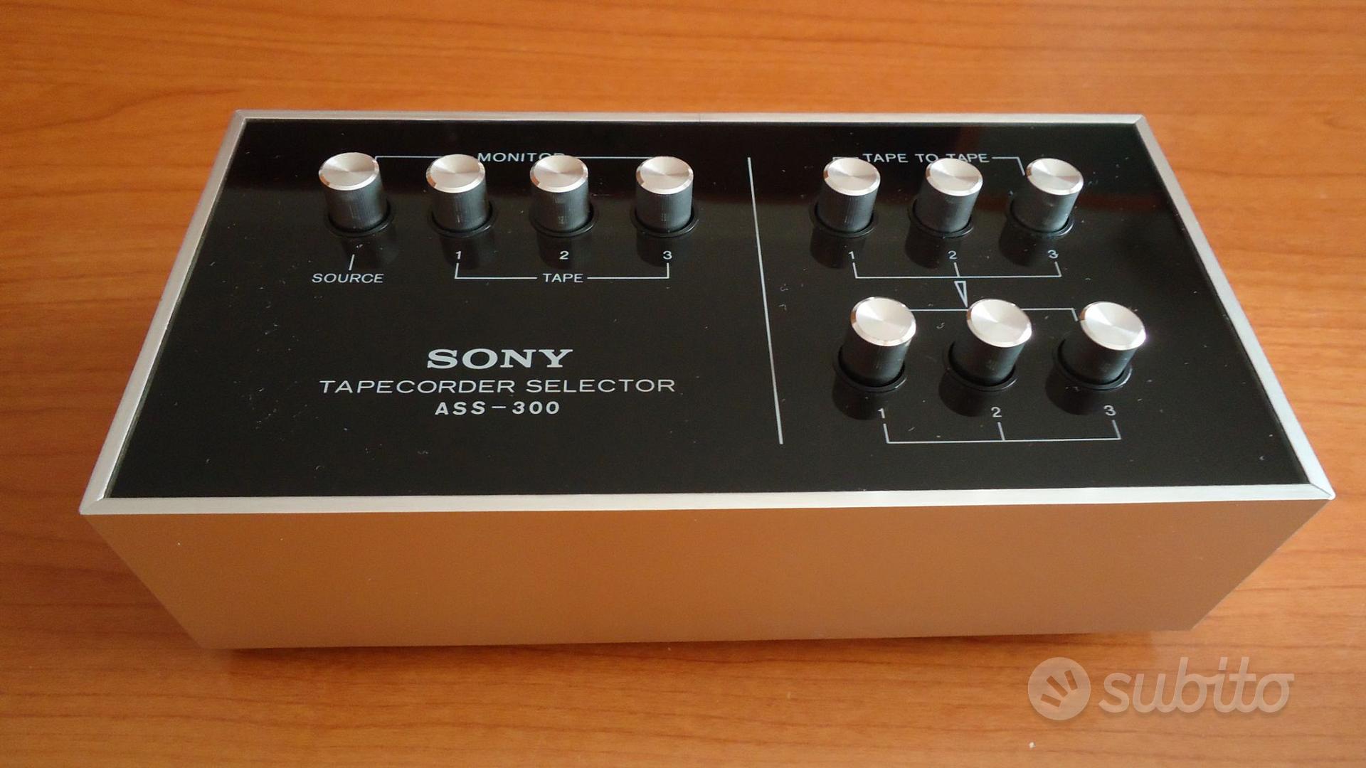 Sony Tapecorder Selector ASS-300 - Audio/Video In vendita a Ferrara