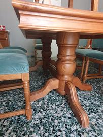 mobile sala da pranzo+tavolo +8 sedie