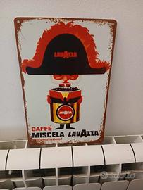 Targa Metallica Vintage style Lavazza Coffee