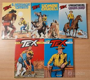 5 Fumetti Tex - (n° 38-62-346-405-406)
