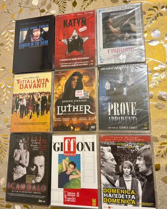 Film dvd tutti nuovi sigillati rari