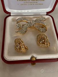 Nina Ricci France spilla e orecchini