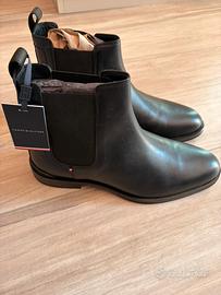 Tommy Hilfiger stivaletti chelsea in pelle