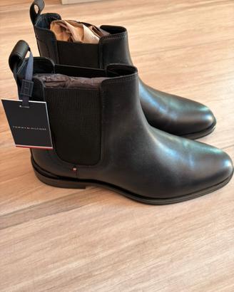 Tommy Hilfiger stivaletti chelsea in pelle