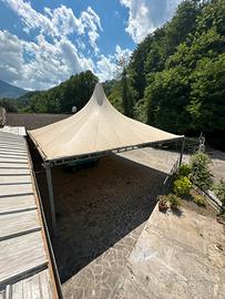 Tensostruttura Gazebo Tendone 10x10