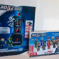 Stampante 3DIT Character Creator + DC Super Heroes
