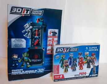 Stampante 3DIT Character Creator + DC Super Heroes